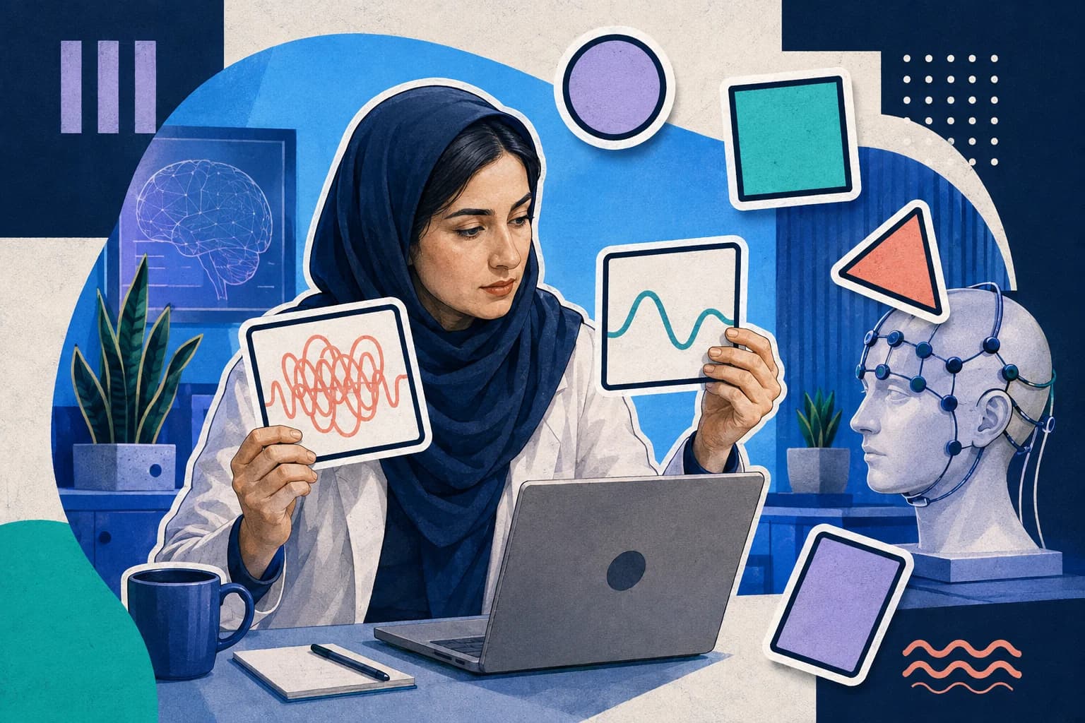 ۵ خطای راهاندازی نوروفیدبک؛ از کیفیت سیگنال تا سنجش نتیجه