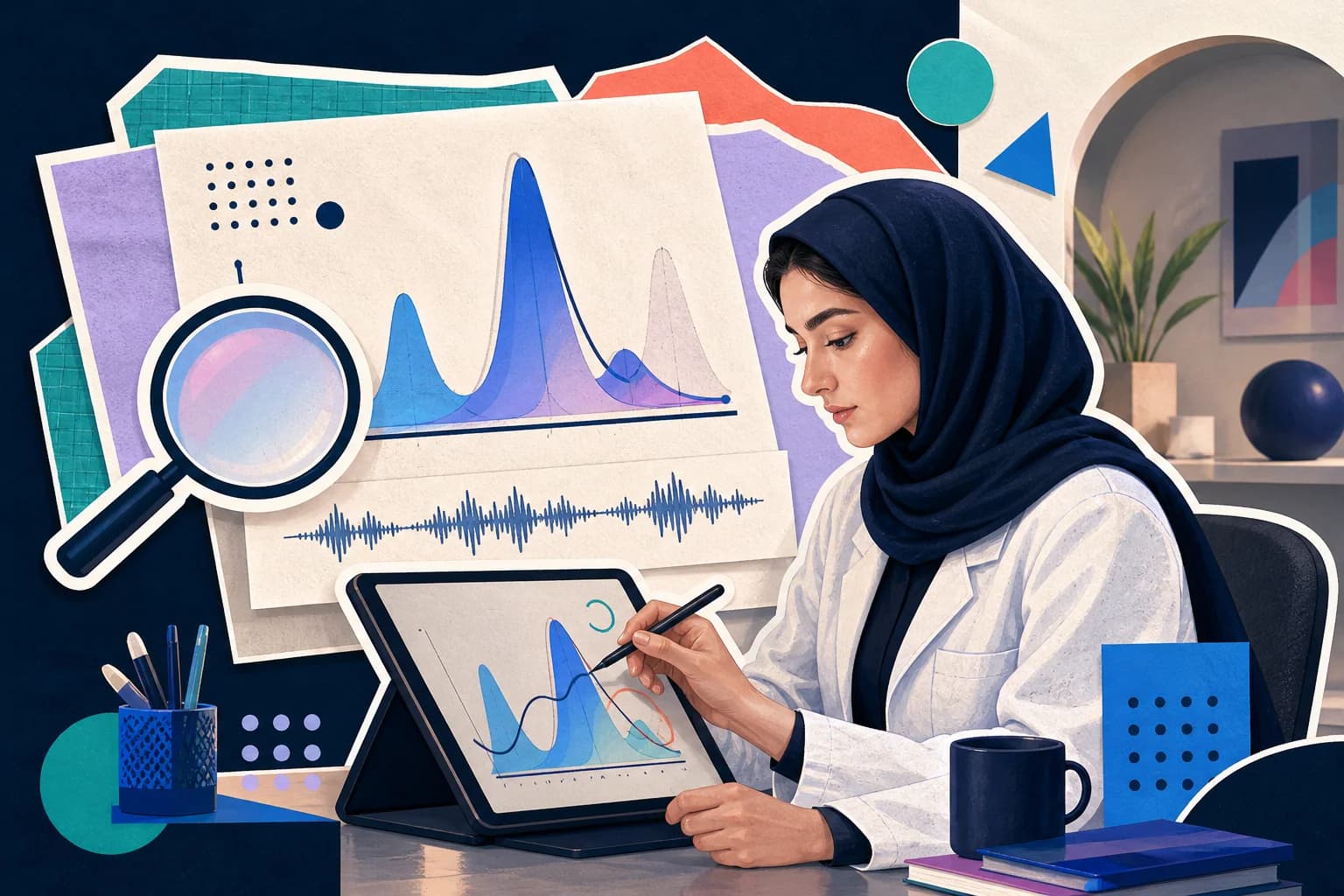 خواندن گزارش QEEG و نمودار PSD: نمونه آموزشی و چکلیست بازبینی